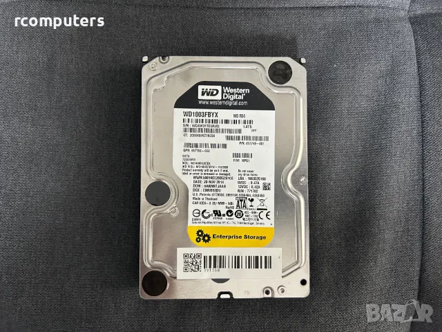 Хард диск WD 1TB SATA за компютър, снимка 1