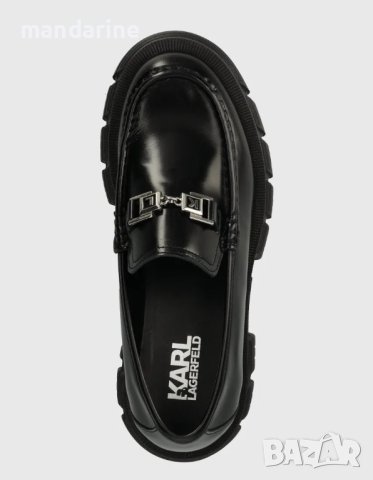 KARL LAGERFELD № 39 🍊 Дамски обувки от ест. кожа с масивен ток нови с кутия, снимка 9 - Дамски ежедневни обувки - 43049026