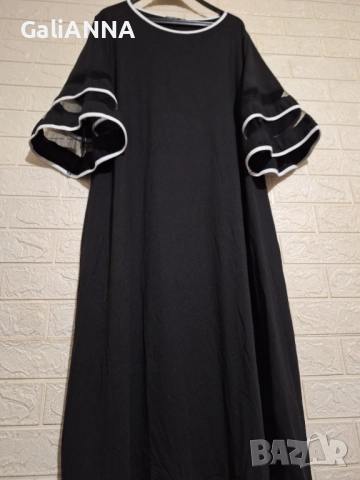 НОВА СТРАХОТНА ЕЛЕГАНТНА РОКЛЯ 3XL-4XL, снимка 2 - Рокли - 51637530