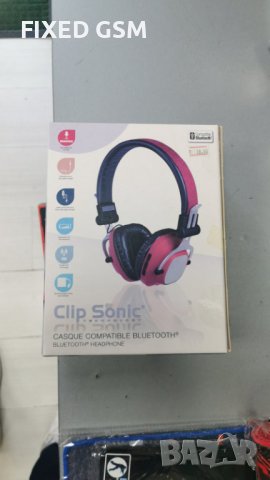 Clip Sonic Technology Bluetooth слушалки TES153G, снимка 1 - Слушалки и портативни колонки - 43268626