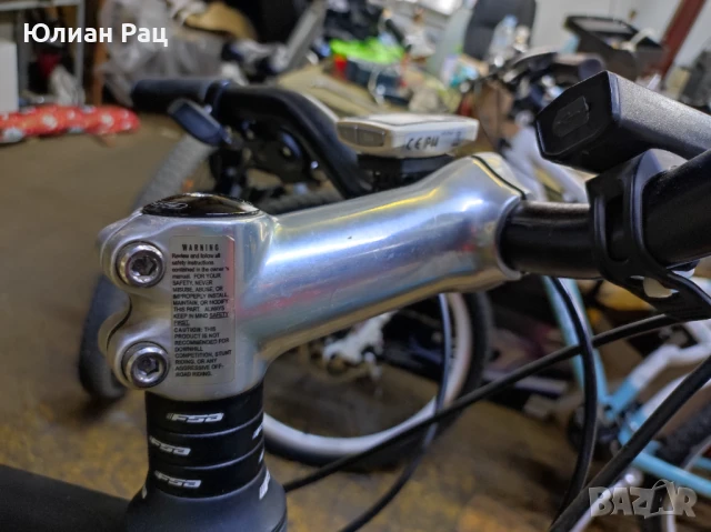 Масивна алуминиева лапа, за кормило 25,4мм, снимка 11 - Части за велосипеди - 51000069