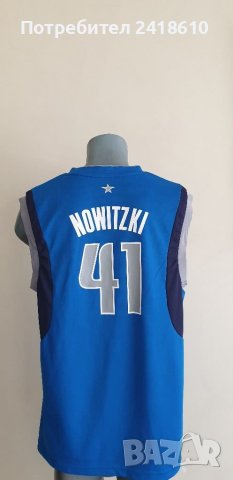 Adidas NBA DALLAS Mavericks  #41 NOWITZKI Mens Size M НОВО! ОРИГИНАЛ! МЪЖКИ ПОТНИК!, снимка 13 - Спортни дрехи, екипи - 40681664