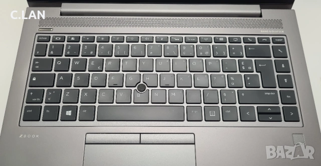 HP ZBook 14U G6 i5 8365U/16GB/512SSD/WX3200–4GB GDDR5/FHD/Подсветка, снимка 9 - Лаптопи за работа - 53197230