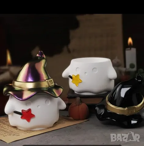 Молд бурканче призрак с шапка 