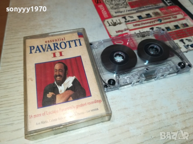 PAVAROTTI TAPE 2609251736, снимка 6 - Аудио касети - 51849428