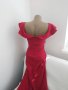 Официална червена рокля, снимка 3