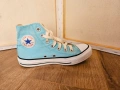 Високи кецове Convers, светло сини. Размер -36ти., снимка 5