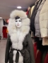 Палто с сребърна бяла лисица , снимка 2