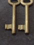 Два стари редки бронзови ключа от соца за КОЛЕКЦИЯ ДЕКОРАЦИЯ 29217, снимка 5