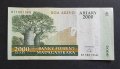 Банкнота. Мадагаскар. 2000 ариари. 2004 година. , снимка 2