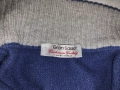 РЕЗЕРВИРАН! Gran Sasso Blue Wool Cashmere 1/4 Zip Sweater 54 (XL) мъжки пуловер от мерино и кашмир, снимка 9