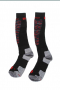 Salomon Mission Black Matador Red Ski Socks