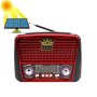 Ретро соларно блуту безжично радио със соларен панел, снимка 5