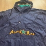 Мъжко яке ветровка Team American с 1/2 цип и качулка размер M, снимка 5