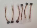 Кабел захранващ преходник ATX Molex 4pin – SATA, НОВ, снимка 6