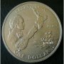 1 долар 1969, Нова Зеландия, снимка 1 - Нумизматика и бонистика - 38518178