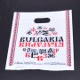 Сувенирна подаръчна торбичка декорирана със стилизирани български шевици 25 см Х 20 см - 100 бр