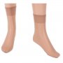 Bellissima италиански черни,бежови къси чорапи над глезените Белисима дамски къси прозрачни чорапи, снимка 3