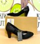 Дамски обувки на ток Breal естествена кожа, снимка 1 - Дамски обувки на ток - 40480503