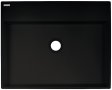 Черна Гранитна Мивка за Баня, Монтаж върху плот стояща Correo 500x400 мм, снимка 2