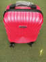 Стилен куфар с колелца за ръчен багаж с твърдо покритие , снимка 2