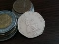 Монета - Великобритания - 50 пенса | 1998г., снимка 1 - Нумизматика и бонистика - 35233948