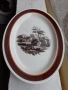 Уникално красиво плато поднос порцелан Италия, снимка 2