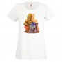 Дамска тениска Star Wars R2-D2 & C3PO Игра,Изненада,Подарък,Геймър,, снимка 3