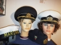 Стари военно морски фуражи, кепета шапки. , снимка 1