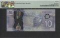 CANADA 🇨🇦  10 DOLLARS 2013 год. PMG 66, снимка 3