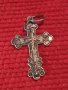 ИЗТОЧНОПРАВОСЛАВНО СРЕБЪРНО РАЗПЯТИЕ КРЪСТ СРЕБРО 925 с Надпис СПАСИ и СОХРАНИ 31182, снимка 14