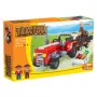 Комплект пластмасови части Конструктор Трактор и 2 фигурки (219 части) S_1242367, снимка 1
