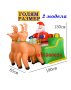 ПРОМО! Декоративна надуваема играчка Надуваем Дядо Коледа , снимка 1 - Декорация за дома - 43111510