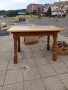 Маса изработена от масивно дърво за механа, снимка 2