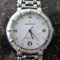 Ретро часовник Romanson Prestige RP9632M, 24K златно покритие, снимка 4 - Дамски - 43479724
