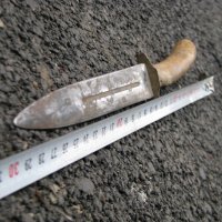 Стражарска кама окопен нож, снимка 4 - Антикварни и старинни предмети - 28323359