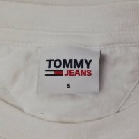 Tommy Hilfiger оригинална тениска S памучна фланелка, снимка 3 - Тениски - 37655796
