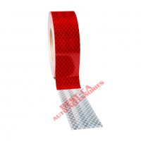 3M премиум светлоотразителна лента, тиксо червено с бяло 45м. х 5см., снимка 5 - Аксесоари и консумативи - 35167978
