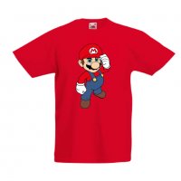 Детска тениска Супер Марио Super Mario 12, снимка 3 - Детски тениски и потници - 33082927