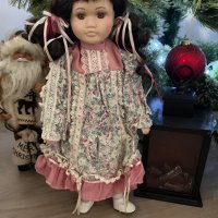 Порцеланова кукла-40см, снимка 1 - Кукли - 43946987