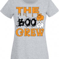 Дамска тениска The Boo Crew 2,Halloween,Хелоуин,Празник,Забавление,Изненада,Обичаи,, снимка 1 - Тениски - 38144218