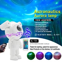 Астронавт звезден LED проектор Izoxis, Нощна лампа за деца, 360 настройка, Дистанционно, Бял, снимка 17 - Лед осветление - 42791579