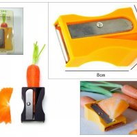 Острилка за моркови белачка ренде уред за декорация на зеленчуци и плодове, снимка 4 - Други - 28470639