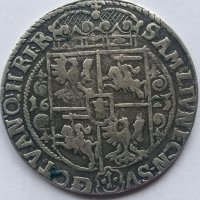 Монета Полша 1/4 Талер 1623 г. Сигизмунд III Ваза, снимка 2 - Нумизматика и бонистика - 37918275