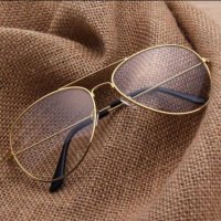 Аviator ново дамски очила стъкла без диоптър защита UV400 ниска цена, снимка 12 - Слънчеви и диоптрични очила - 27923256