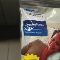 Назална CPAP маска със ГЕЛ силиконови възглавнички DreamWear - Fit Pack от Philips Respironics, снимка 3 - Медицинска апаратура - 43488458