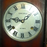 Стенен механичен часовник "CONCORDIA", 30 DAYS, снимка 4 - Антикварни и старинни предмети - 43674052