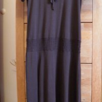 BANANA REPUBLIK кафява дълга рокля, снимка 1 - Рокли - 27901388