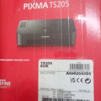 мастилноструен цветен принтер Canon Pixma TS205, снимка 2 - Принтери, копири, скенери - 38123668