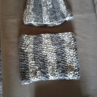 Мъжки плетени комплекти, снимка 3 - Шапки - 43983568